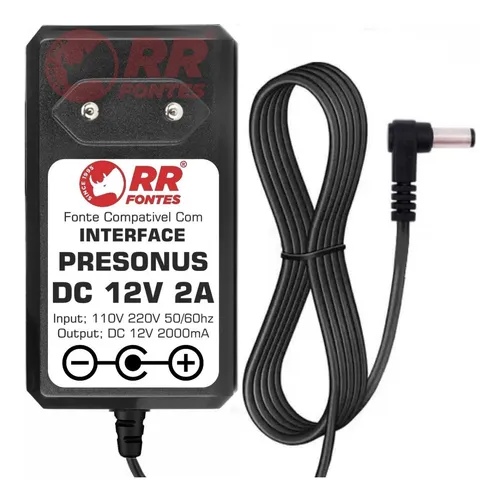 comprar Fonte 12v Pra Interface Audio Control Presonus Faderport V2