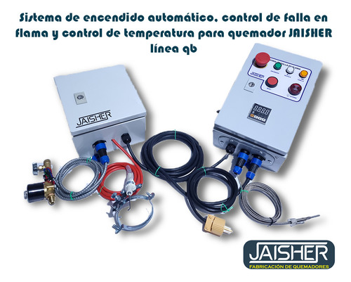 Control De Falla En Flama Y Temperatura Quemador Jaisher Qb
