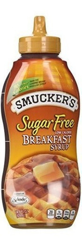 Smuckers Sugar Free Breakfast Syrup, 14.5 Oz (paquete De 2)