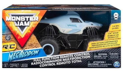 Imagen 1 de 6 de Auto Radio Control Monster Jam Megalodon 1.24 Int 66803m Edu