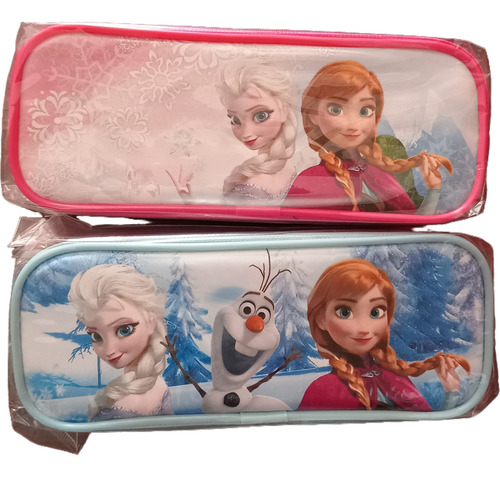 2 Piezas De Lapicera De Tela Frozen Multicolor Frozen Y Elsa
