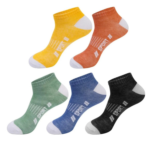 . Calcetines Deportivos Transpirables Para Hombre 10 Pares