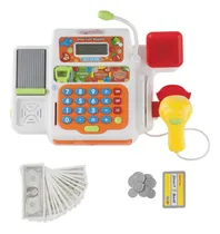 Comprar Juguete Caja Registradora Con Micrófono Para Niños