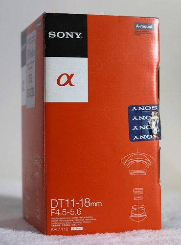 Sony Dt 11-18 Mm F4,5-5,6