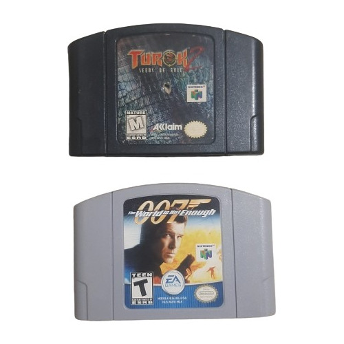 Juegos Cintas Originales Nintendo 64 Jet Force Gemini Turok 