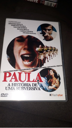 Dvd Paula A História De Uma Subversiva 