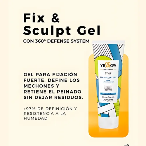 Yellow Style Fix Y Sculp Gel - mL a $230