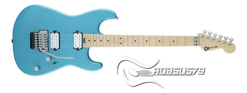 Guitarra Charvel Pro Mod San Dimas Sd1 Fr Hh Matte Blue Fros Cor Matte Blue Frost Orientação da mão Destro