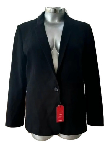 Blazer Saco Puño Abierto Corte Regular Mujer Talla 18 / Xxl
