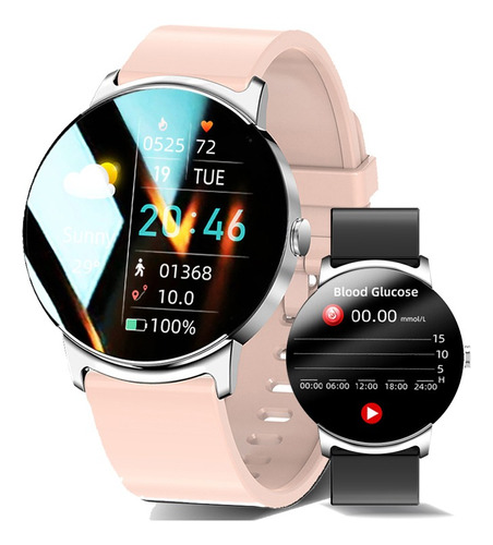 Nfc Digital Reloj Inteligente Mujer Hombre Smartwatch 2024