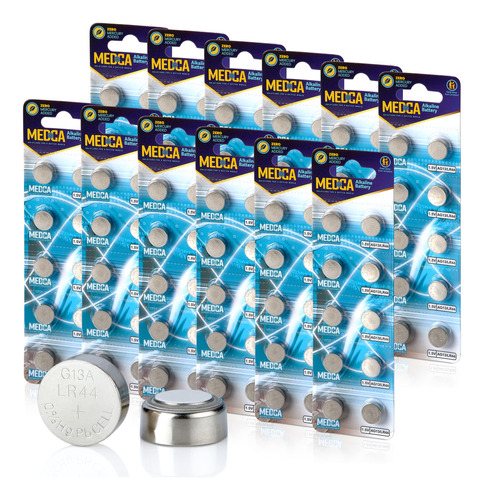 Medca Lr44 Baterias  Paquete De 120 Unidades  1.5v Alcalin