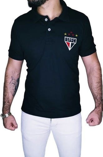 Camisa Polo São Paulo Retrô