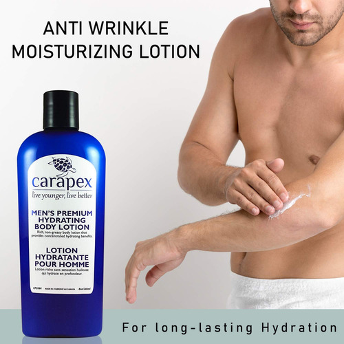 Loción Corporal Carapex Para Hombres Loción De Cuerpo Hidrat