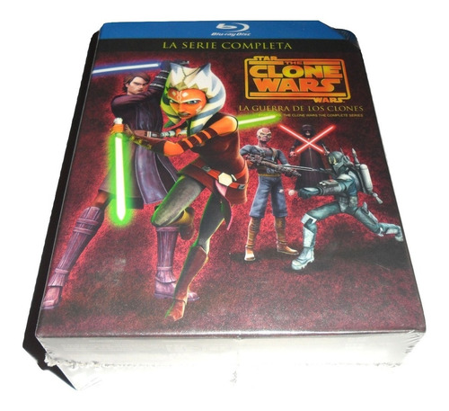 The Clone Wars  Guerras Clónicas  Serie Completa  En Blu-ray