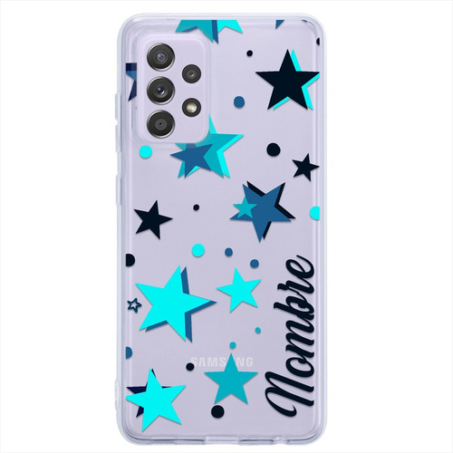 Funda Para Galaxy Estrellas Personalizada Con Tu Nombre