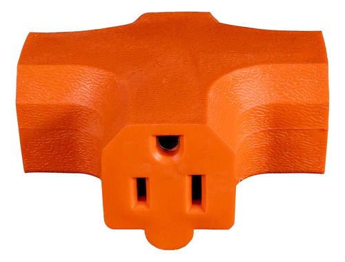 Multicontacto Triángulo Iusa Termoplástico Naranja 13x11x4 C