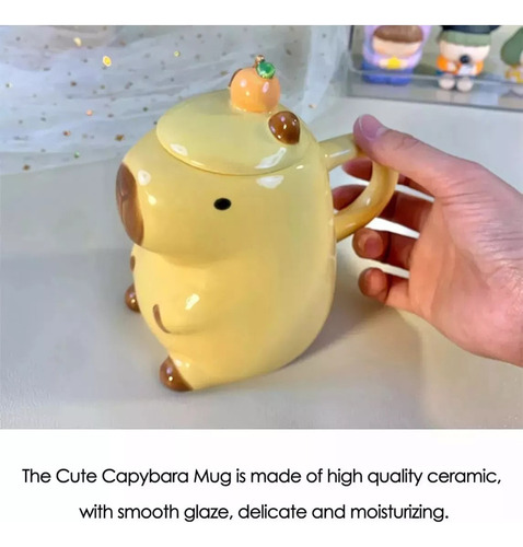 Taza De Cafe Capibara Regalos Originale Mug Caja Para Regalo