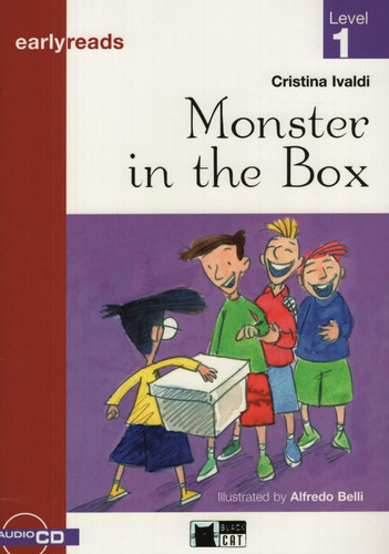 Monster In The Box + Audio Cd - Earlyreads 1, De Ivaldi, Cristina. Editorial Vicens Vives/black Cat, Tapa Blanda En Inglés Internacional, 2014