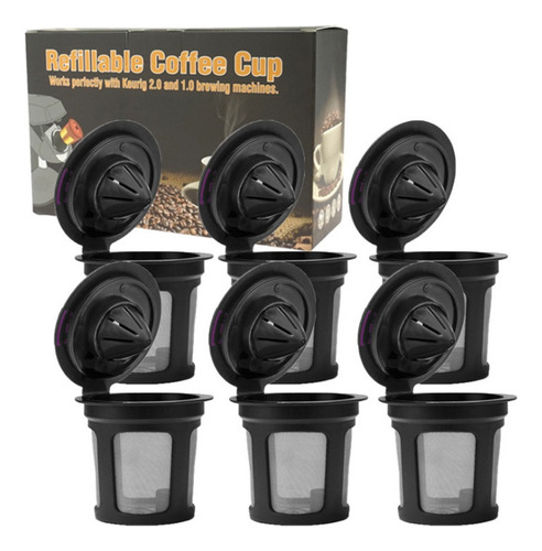 Cápsulas De Café Taza Recargable Reutilizables Filtros De Ca