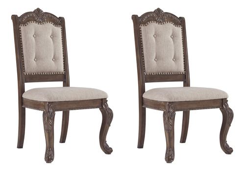 Signature Design By Ashley Charmond Antique - Silla De Comed