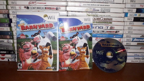 Video Juego Original Barnyard De Nickelodeon Para Wii (Usado)