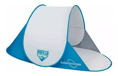 Carpa Playa Autoarmable Protección UV80 2 Personas Bestway - Celeste — HTS