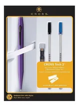 Comprar Bolígrafo Cross Tech2 Purpura + 2 Rep De Tinta Y 2 Rep.touch