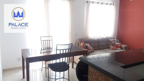 Apartamento Com 3 Dormitórios À Venda, 74 M² Por R$ 300.000,00 - Gleba Califórnia - Piracicaba/sp - Ap0148