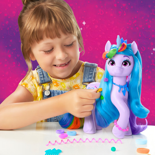 Muñeca My Little Pony Estilos Arcoíris Izzy Moonbow / Divert
