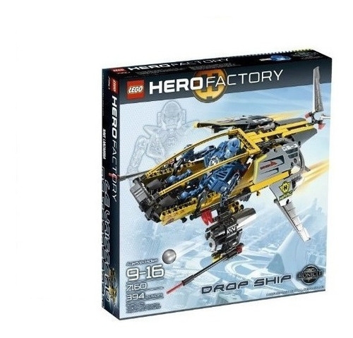 Lego 7160 Hero Factory - Drop Ship Sin/abrir