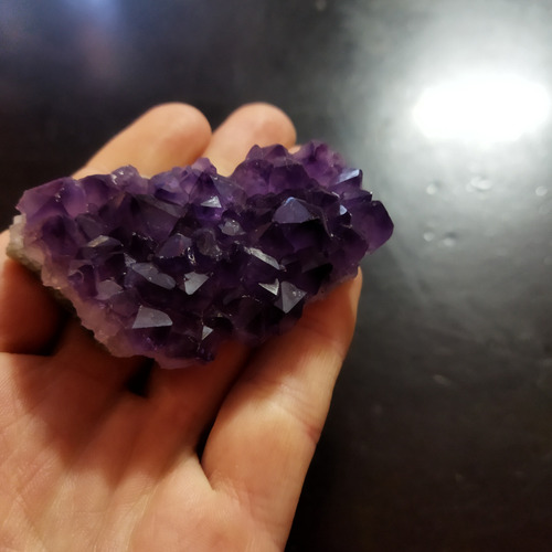 Imagen 3 de 3 de Piedra Druza Amatista De Calidad