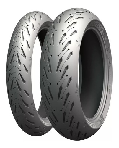 Kit Cubiertas Michelin 120 70 17+ 160 60 17 Pilot Road 5 Tl 