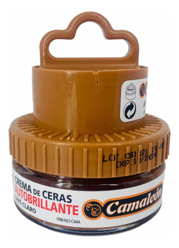 Crema De Ceras Autobrillante Camaleón Para Zapatos De Piel