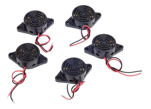 5x Zumbador Electrónico Beeper Zumbador Alarma Para