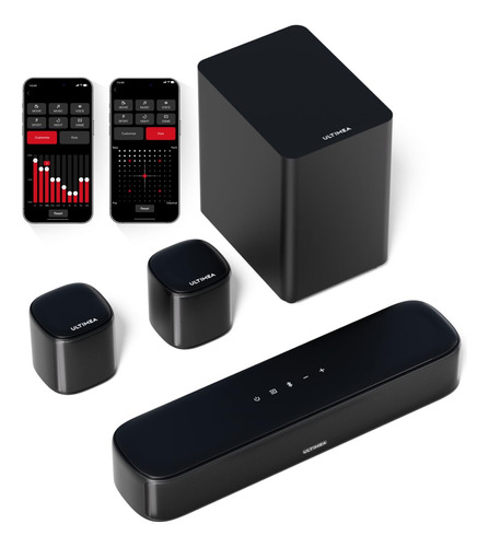 Sistema De Sonido Envolvente Virtual Sound Bar Ultimea De 5.