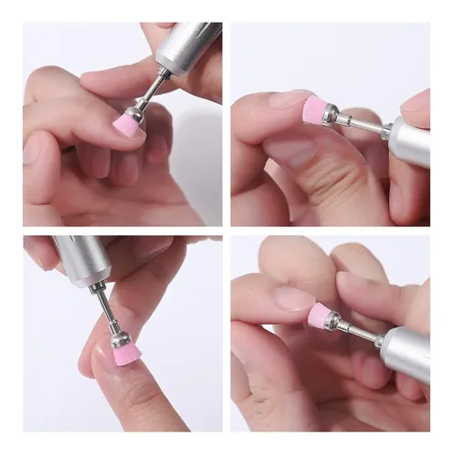 Brocas Finas Pulidor Uñas Cerámica/carburo/tungsteno Taladro