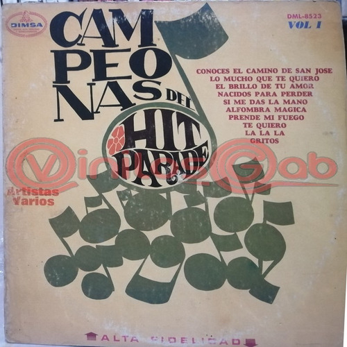 Campeonas Del Hit Parade Vol 1 - Rock And Roll En Español