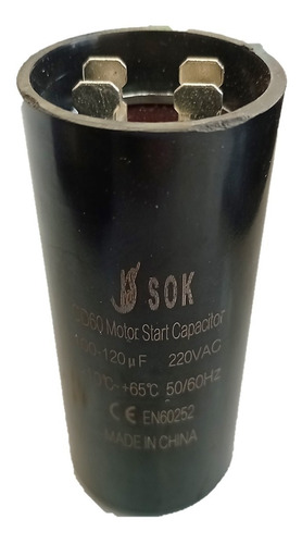 Capacitor De Arranque 100-120 Mf 220vac