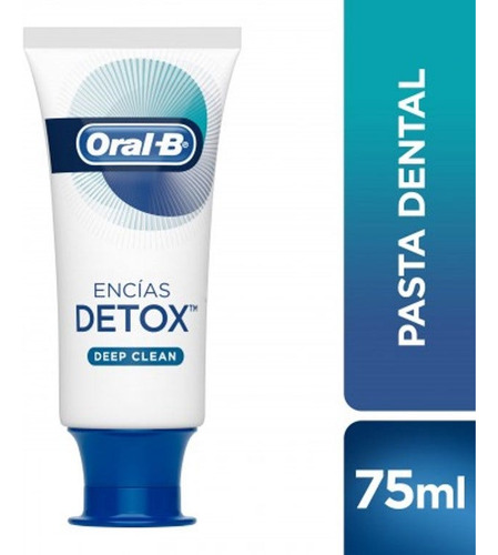 Pasta Dental Oral-b Detox Deep Clean En Crema 102 Oral B