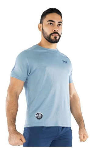 Camiseta Everlast Back Thor Hombre-azul