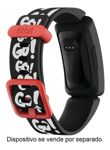 Imagen 1 de 2 de Correa Fitbit Para Ace 2 Negra