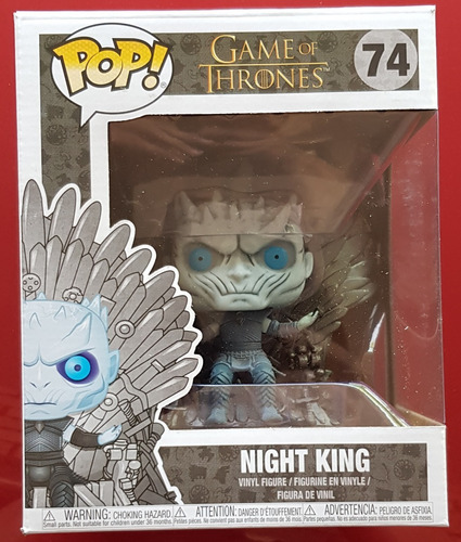 Game Of Thrones Night King Trono De Hierro Pop! Funko Nuevo!