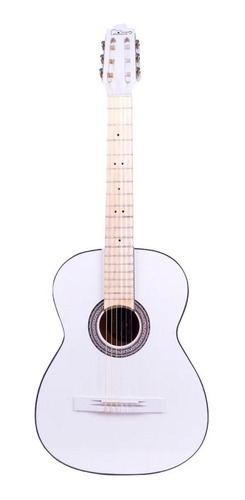 Imagen 1 de 1 de Guitarra clásica La Purepecha Acústica clásica blanca