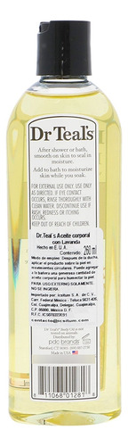 Aceite Corporal Dr Teal's Lavanda 260 Ml