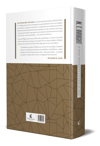 O Novo Testamento E O Povo De Deus: Origens Cristãs E A Questão De Deus, De Wright, N. T.s.a, Capa Dura, 2022