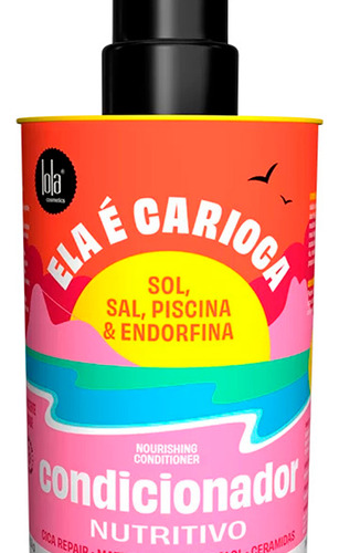 Lola Ela É Carioca Acondicionador Nutritivo Ceramidas 3c