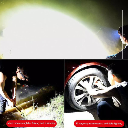 Luces De Diadema Para Frente Faro Led Linterna Frontal Para
