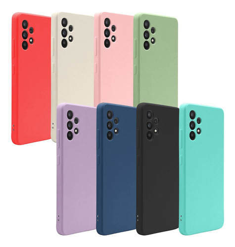 Funda 8 Colors Silicona Suave Para Samsung Galaxy A32 4g