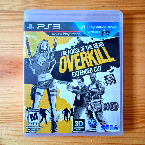 The House Of The Dead Overkill Para Ps3 - Faço Por 99 (Usado)