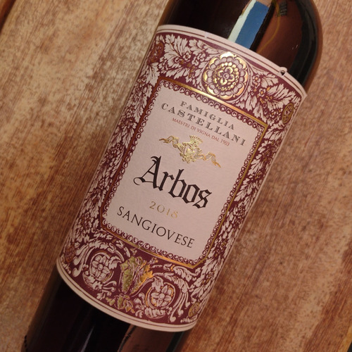 Vinho Tinto Italiano Sangiovese Igt Arbos 750ml